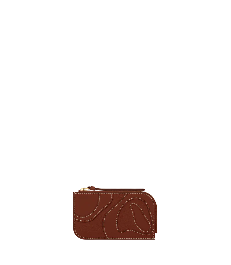 Atla Card Holder - Duo Cognac