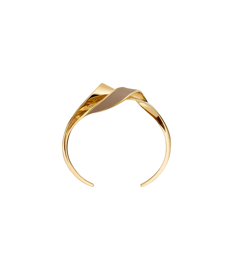 Éole Cuff - Taupe Leather