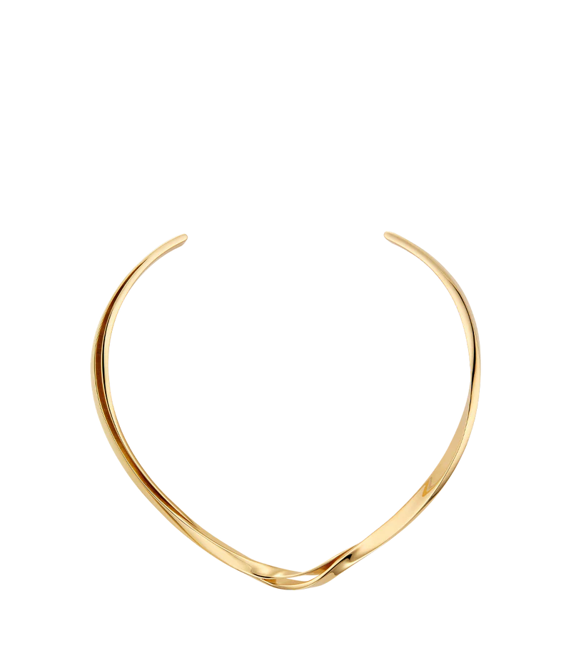 Éole Necklace - 24 carat gold-gilded