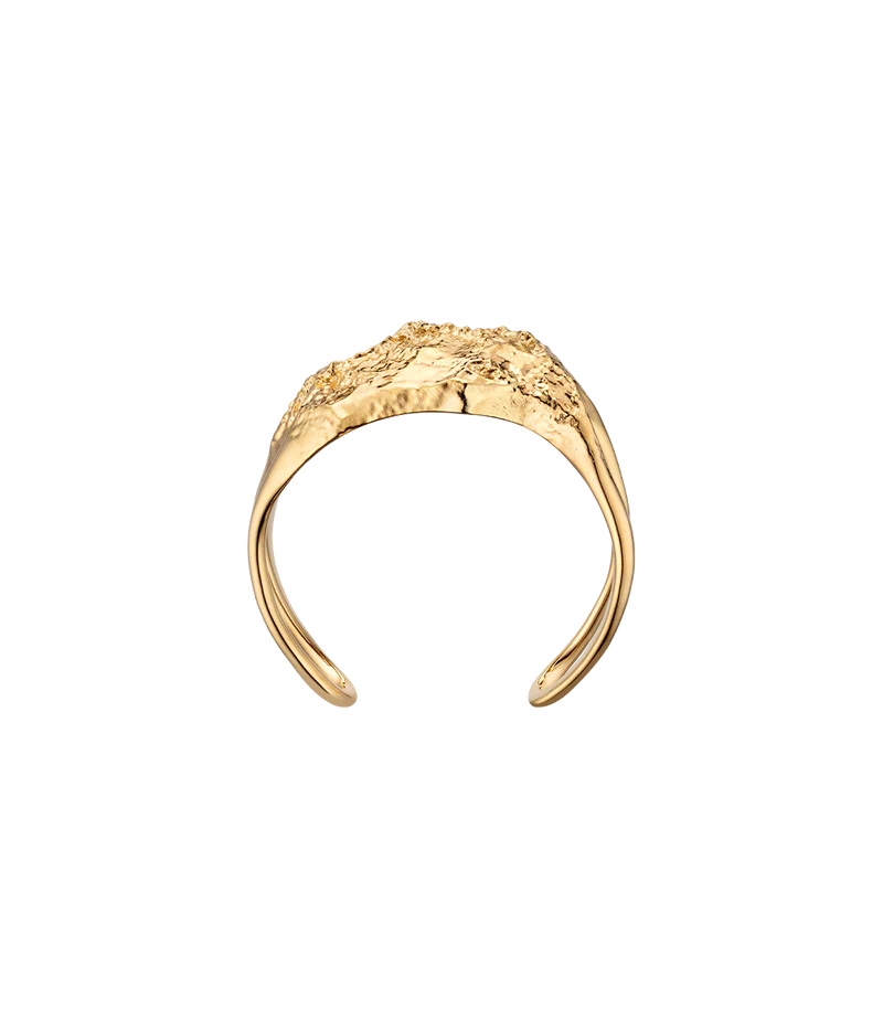 Eroz Cuff - 24 carat gold gilded