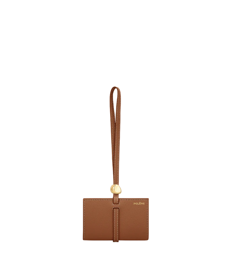 Kayé Card Holder - Textured Duo Camel